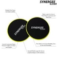 thumbnail image 3 of Synergee Yellow Core Sliders - Dual Sided Use | Carpet | Hardwood, 3 of 6