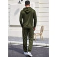 thumbnail image 5 of COOFANDY Men's Tracksuits 2 Piece Set Casual Workout Joggers Sets Hoodie and Sweatpants Set for Men, 5 of 10