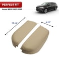 thumbnail image 7 of KBH Center Console Cover for Acura MDX 2007-2013, Middle Console Lid Armrest Cover Leather Skin Replacement, Beige, 7 of 7