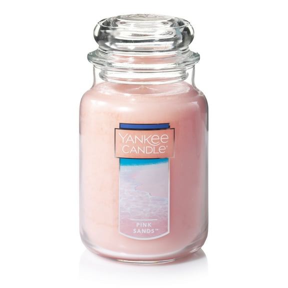Yankee Candle Pink Sands Original Large Scented Jar Candle, 22 oz