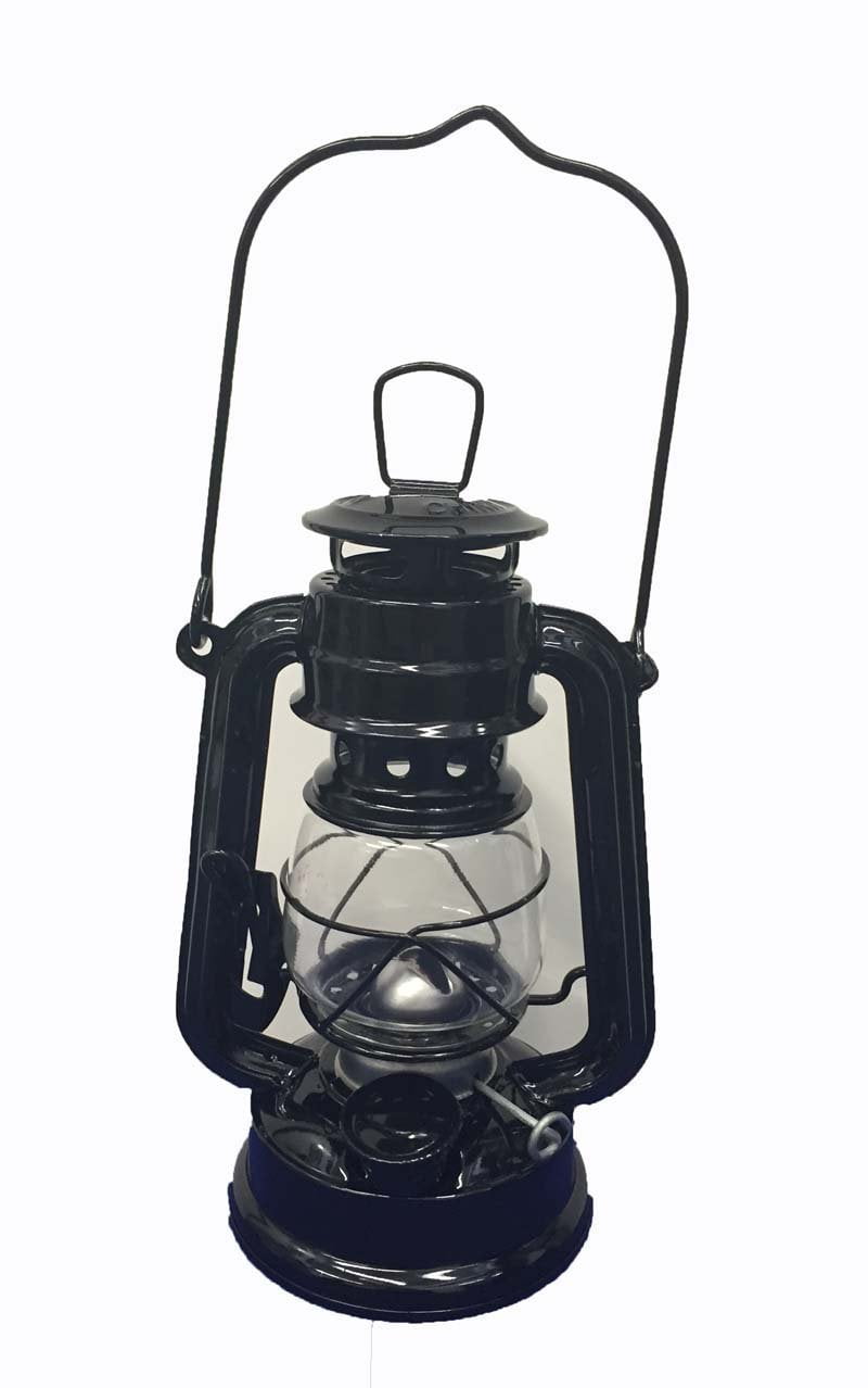 Antique Primitive Tin 2 Wick Whale Oil Fireplace Dutch Oven Lamp 