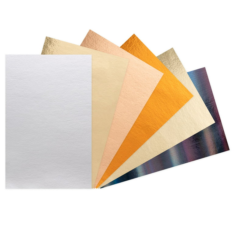 Metallic Foil Cardstock Paper Value Pack by Recollections™, 4.5 x 7 
