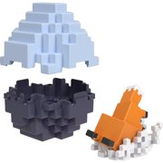 Minecraft Mini Mode Snow Spawn Eggs, Collectible Mini Figures 6-Pack Bundle