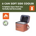 thumbnail image 2 of Ozark Trail 6-Can Soft Sided Cooler with Removable Hard Liner and Coated Exterior, Tan, 2 of 10