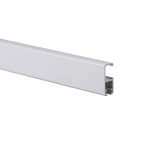 STAS Art Hanging System: STAS cliprail pro White 200cm 78.75 inch + Installation kit