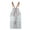 White, variant on Transparent TPU Back Cooking Apron Oil-proof Overall Household Kitchen Women Work Clothes with Pocket Apron