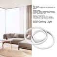 thumbnail image 3 of LED Ceiling Light, Aluminum LED Chandelier Eye Caring Modern High Temperature  85-265v  For Reading For Bedrooms White Light 6000K, 3 of 8