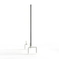 thumbnail image 2 of Ghent's Plastic 18" x 36" Partition Extender with Attached Clamp in Clear, 2 of 2