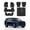 Black, variant on Bomely Cargo Mat For 2023-2026 Honda Pilot Trunk Mat TPE Cargo Liner Back Seat Cover Protector for 2025 Honda Pilot Accessories