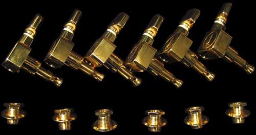 American Standard Series Stratocaster/TelecasterTuning Machines (Gold) (Set of 6)