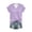 Purple, variant on Staron Women's Casual V-Neck Short Sleeve T-Shirt Basic Solid Color Top Layering Loose Fit Everyday Tee, Red M