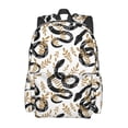 thumbnail image 2 of Rateoe Snake Pattern Student Backpack,Backpack for School,Lightweight Bag,Travel Backpack,Outdoor Backpack,Large Capacity Backpack, 2 of 8