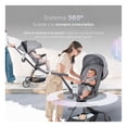 thumbnail image 2 of Carriola Ligera Esquimal, Portátil, Plegable, con Asiento Giratorio 360°, 6 a 36 Meses (Gris, 1 Pza), 2 of 7