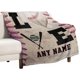 thumbnail image 2 of LHSHID Baseball Blanket Personalized Name Blanket for Kids Adults Custom Baseball Blankets with Name Sports Customized Throw Blanket for Boys Mens Gifts 50"x60", 2 of 7