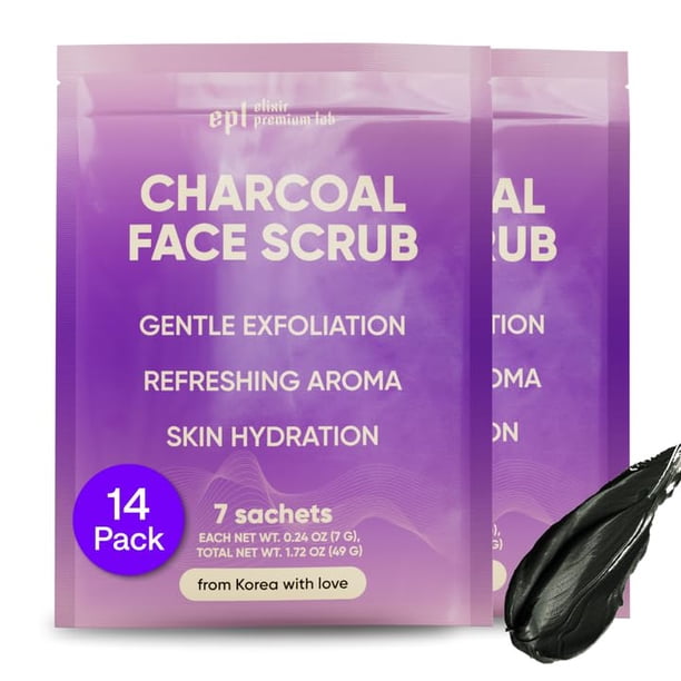 Mascarilla facial WONDER FAMILY Korean Peel Off con carbón activado
