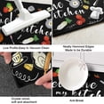 thumbnail image 4 of Lemon Kitchen Rugs Mat Farmhouse Style Lemon Rugs Anti Fatigue Kitchen Rug Set PVC Non Slip Waterproof Washable Rug (17"x47.2"+17"x23.6"), 4 of 6