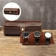 thumbnail image 3 of Estuche de viaje con rollo de reloj Zulema para Hombre almacenamiento café, 3 of 7