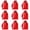 Red-1 6x7.8inch, variant on 1-20PC Satin Bags with Drawstring Party Favor Bags for Bridal Shower Christmas Wedding Birthday Candy Gift Pouches Satin Fabric Drawstring Favor Bags