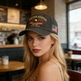 thumbnail image 4 of WKSCLPAI 250th Anniversary Hat, Adjustable United States 250th Commemorative Patriotic Hat, Eagle Printed Washable Casual Baseball Caps for Men Women, Independence Day Gift, Black, 4 of 7