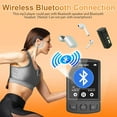 thumbnail image 4 of Reproductor de Mp3 de 32 GB con clip, reproductor de música Mp3 Mp4 portátil con Bluetooth 5.0, pantalla táctil completa HD de 1,8 pulgadas, grabadora de voz, reproductor de música de sonido, 4 of 8