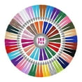 thumbnail image 1 of 100 PCS Colored 60mm Bulk Tassel Pendant DIY making supplies key Keychain Keyring Purse Gift, 1 of 9