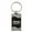 Black, variant on Jeep Liberty Keychain & Keyring - Blue Wave