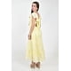 thumbnail image 3 of Vestido largo con bordado Roman Fashion /Juvenil, 14656 (Amarillo) amarillo G, 3 of 5