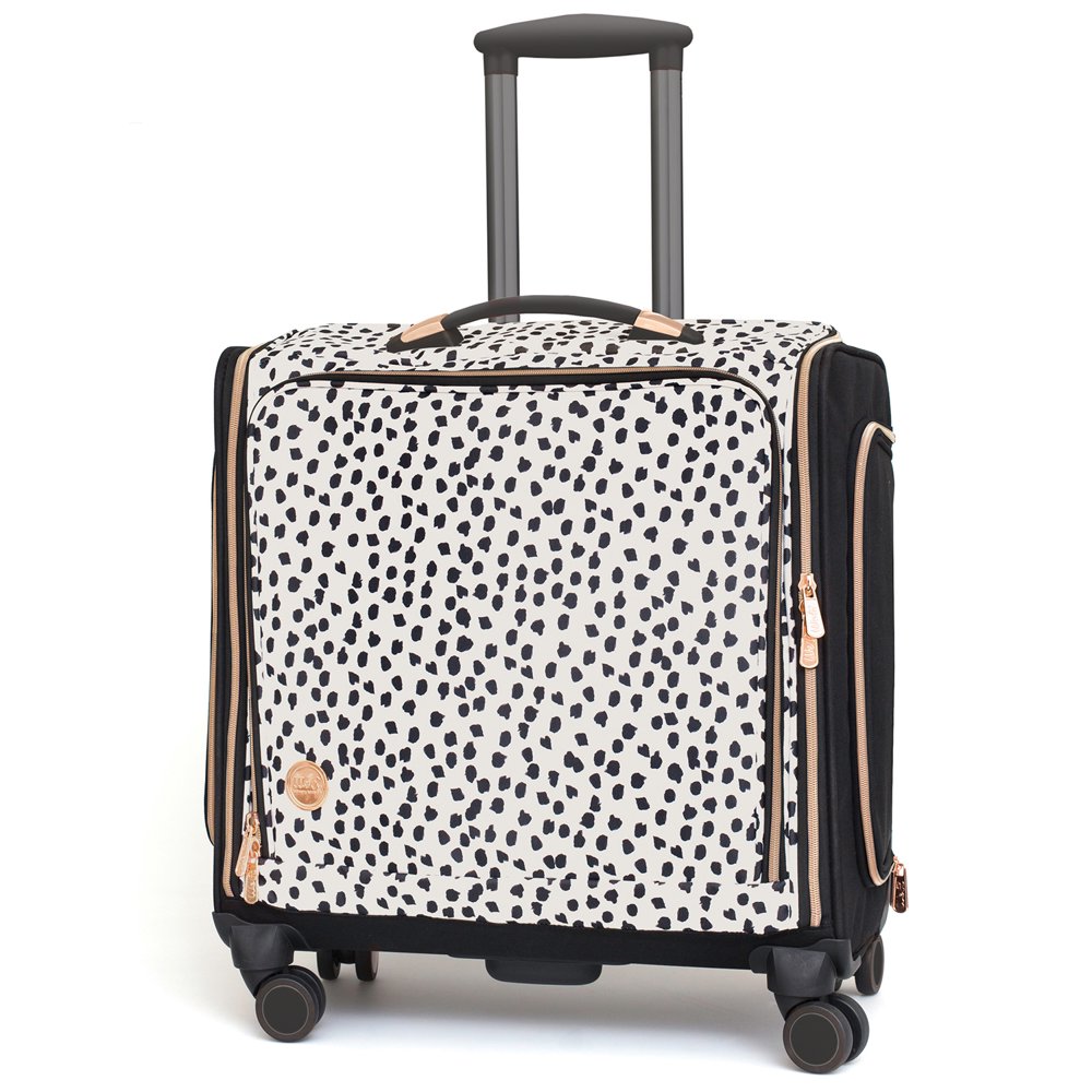 360 Crafter's Rolling BagRose Gold Dalmatian