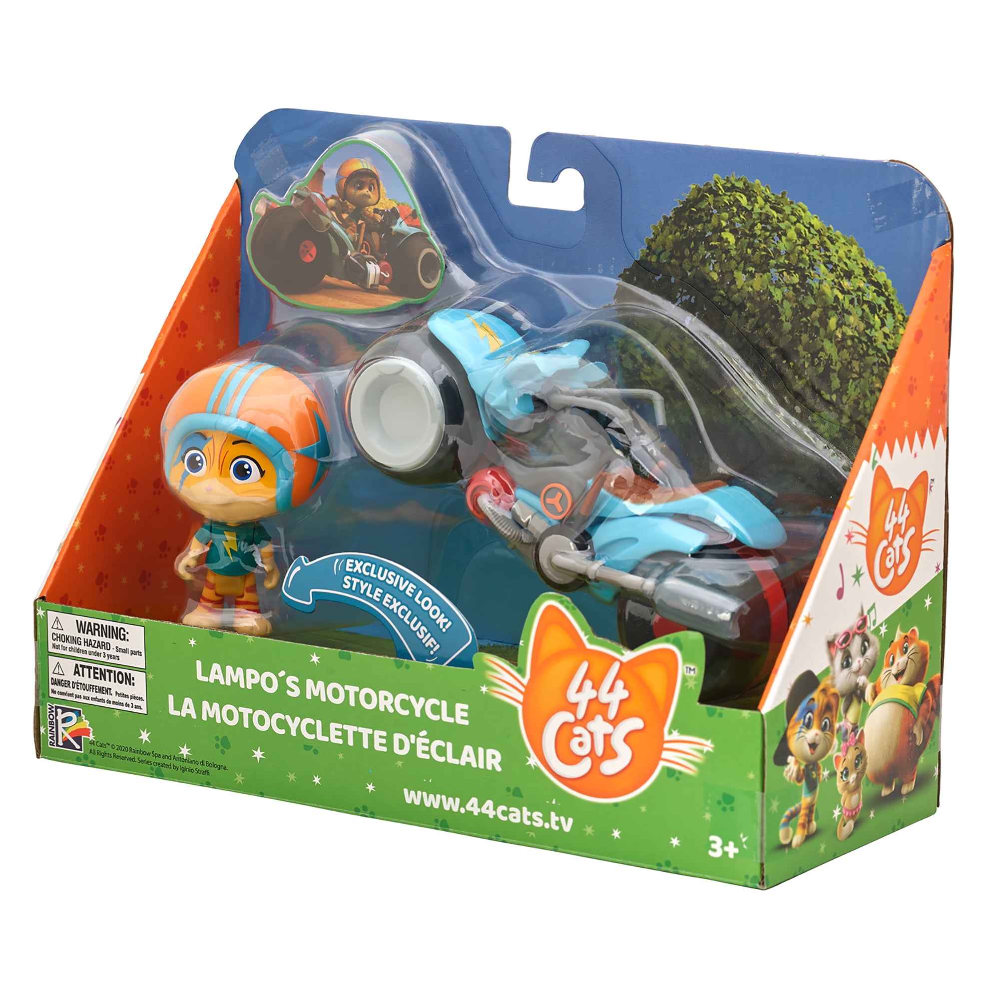 44 Cats Vehicle with 3" Lampo Figure
