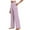 75# 1Pack:Light Pink, variant on Womens 29" Wide Leg Pants Athletic Yoga Leggings Casual Sweatpants Stretch Dress with Pockets,Rose Pink,US Size 2XL
