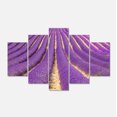 thumbnail image 2 of Beautiful Pattern of Blooming Lavender - Large Flower Canvas Wall Art, 2 of 3