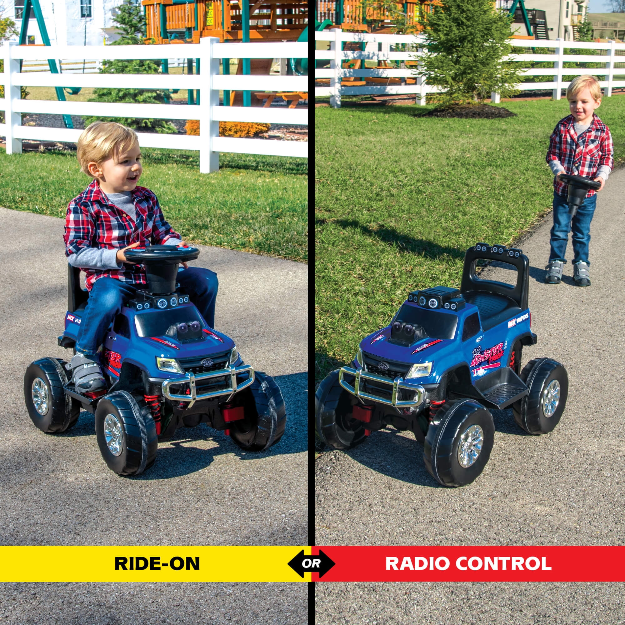 rc monster truck huffy