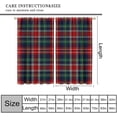 thumbnail image 3 of Christmas Plaid Curtains, Classical Red Green Grid Western Retro Pattern Window Treatments, Rod Pocket Thermal Insulated Drapes 2 Panel Sets for Bedroom Living Room, 52" W X 84" L, 3 of 8