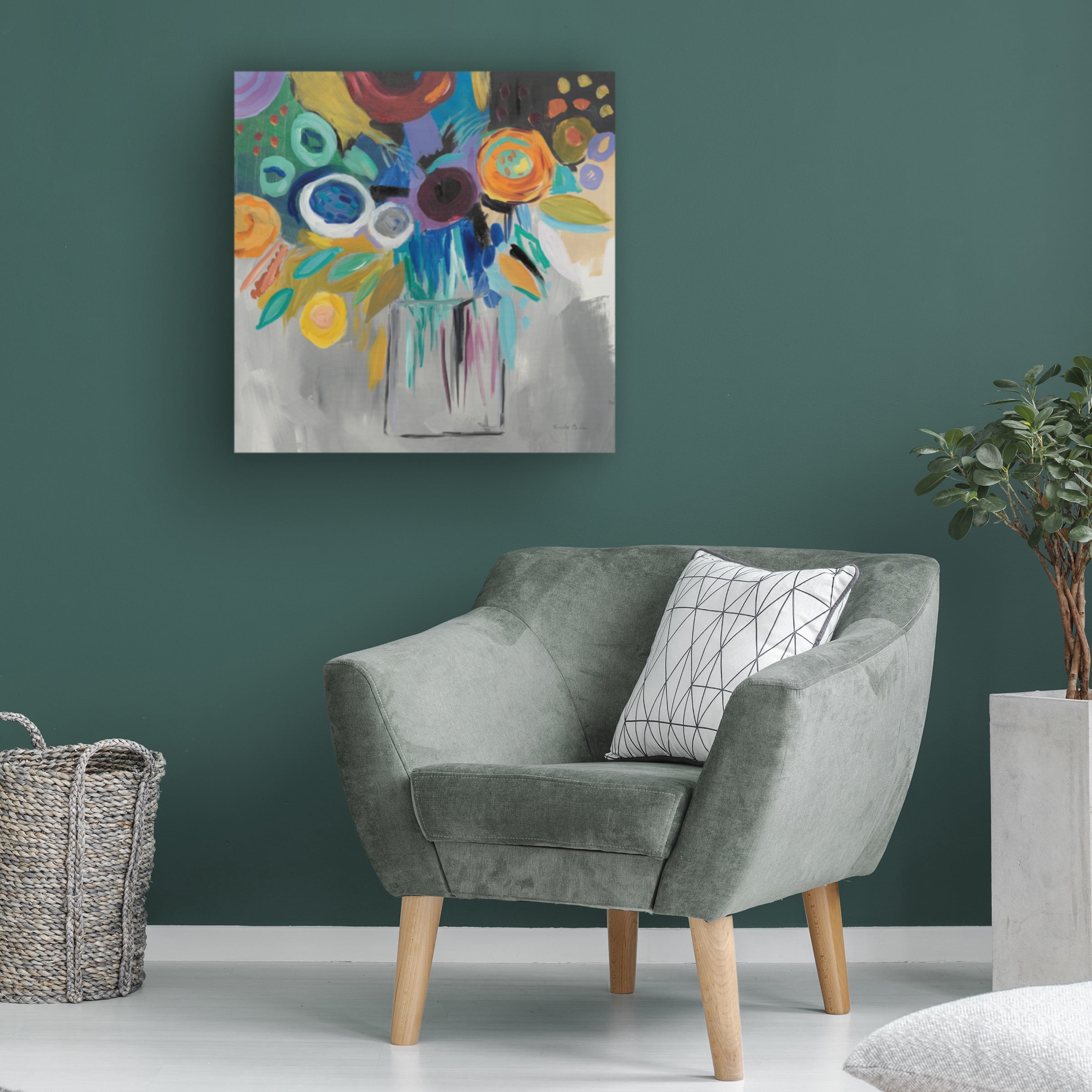 Farida Zaman 'Burst of Magic' Canvas Art