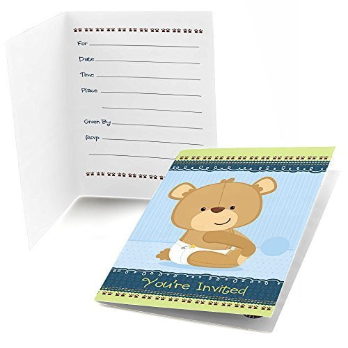 baby shower invitations boy walmart