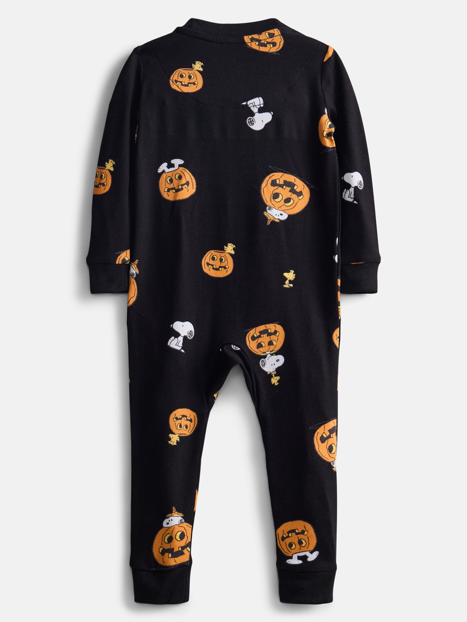 Peanuts Halloween Unisex Infant Snoopy Matching Family One-Piece Pajama Set, Sizes 6M to 18M