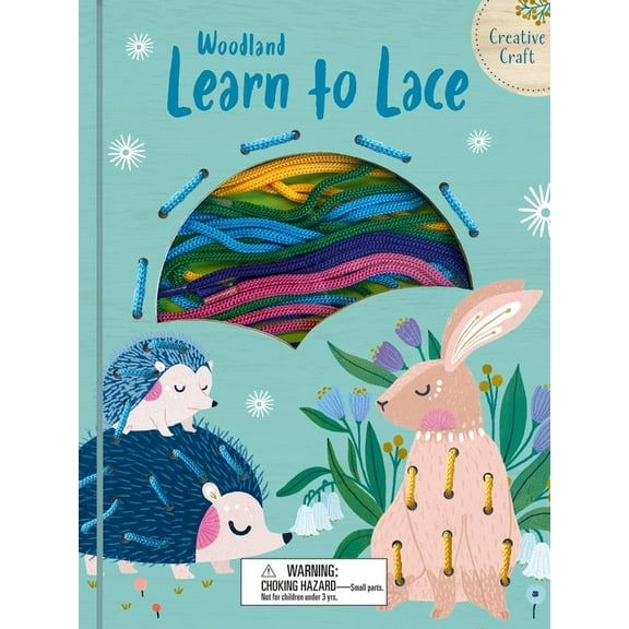 Pre-Owned Woodland Learn to Lace (Board book) 168464609X 9781684646098