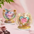 thumbnail image 4 of Creative Heart 2D Flat Acrylic Ornament A Choice for Living Room & Desk (A), 4 of 4