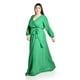 thumbnail image 2 of Vestido elegante de manga larga Roman Fashion /Tallas Extras, 2009 (Verde kelly) verde 38, 2 of 6