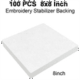 thumbnail image 3 of 100PCS Precut Embroidery Stabilizers, Embroidery Backing Stabilizer, 3 of 10