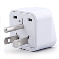 thumbnail image 1 of U S Travel Plug Adapter Universal To America Power Converter Socket Wy-5, 1 of 9