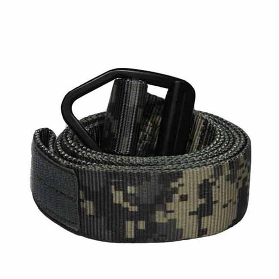 TACTICSHOP Nylon Hunting Belt/Rigid Belt with Buckle - one size: 49" - men/women
