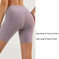 thumbnail image 5 of WEHUSE Women's 5" Biker Shorts High Waist Yoga Workout Gym Running Volleyball Spandex Shorts with Pockets, 5 of 6
