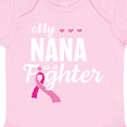 thumbnail image 4 of Inktastic Breast Cancer Awareness My Nana is a Fighter Boys or Girls Baby Bodysuit, 4 of 5