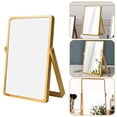 thumbnail image 3 of MasteelfCA Creative Makeup Mirror Creative Wood Table Mirror Bedroom Mirror Light Yellow, 3 of 7