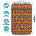 thumbnail image 5 of Washable Rubber Boho Abstract Art Vintage Dish Drying Mats for Kitchen Counter Home Large Coffee Bar Pad Accessories and Decor for Utensils Stemware 23.5''x15.5'', 5 of 7