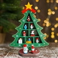 thumbnail image 4 of Clearance EGNMCR Mini Christmas Tree Small Christmas Small Mini Tree Ornaments Suitable For Holiday Scene Decoration Desktop Ornaments Happy New Year, 4 of 5