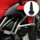 thumbnail image 4 of unbranded 2Ud Protector Para Caídas De Motocicleta Barra De Aluminio Negro Con Montaje Y Duradero, 4 of 8
