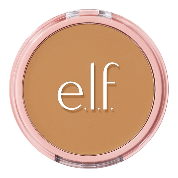 Filtro de polvo Finishing Powder e.l.f. Halo Glow, medio cálido