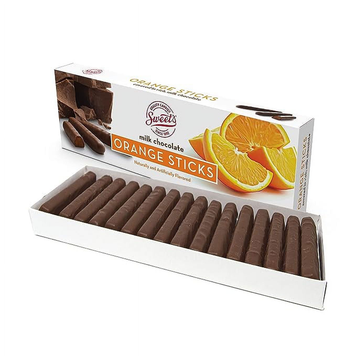 Sweet's Milk Chocolate Orange Sticks Box, 10.5 oz. - image 2 of 5